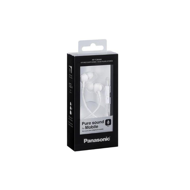 PANASONIC - AUDIFONO PANASONIC RP-TCM360 BLANCO