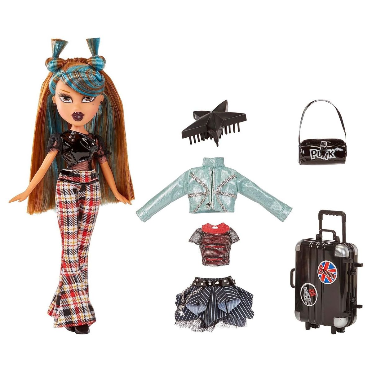 MGA ENTERTAINMENT - Muñeca Yasmin Bratz Pretty & Punk