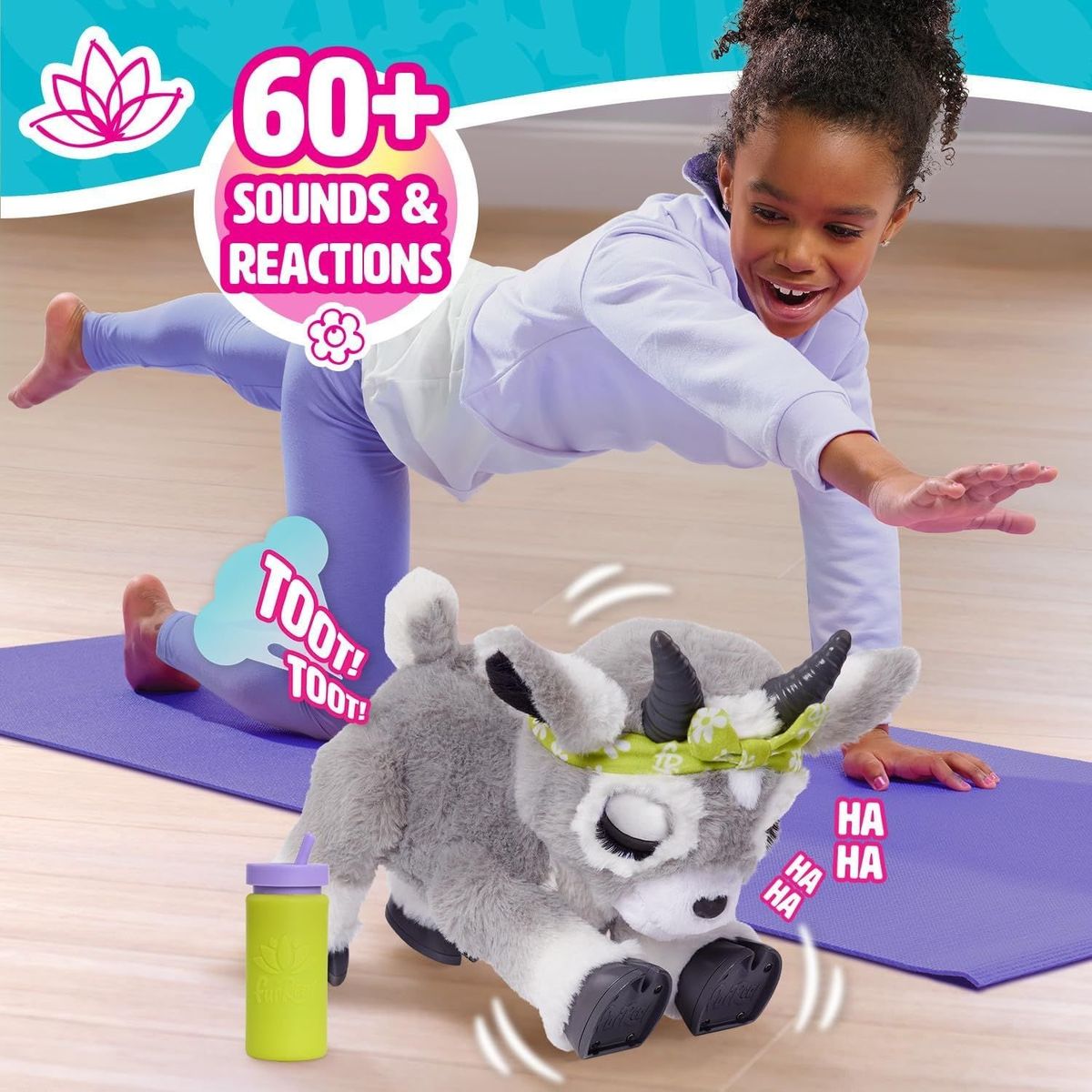 FURREAL - Mascota Furreal Daysi The Yoga Goat