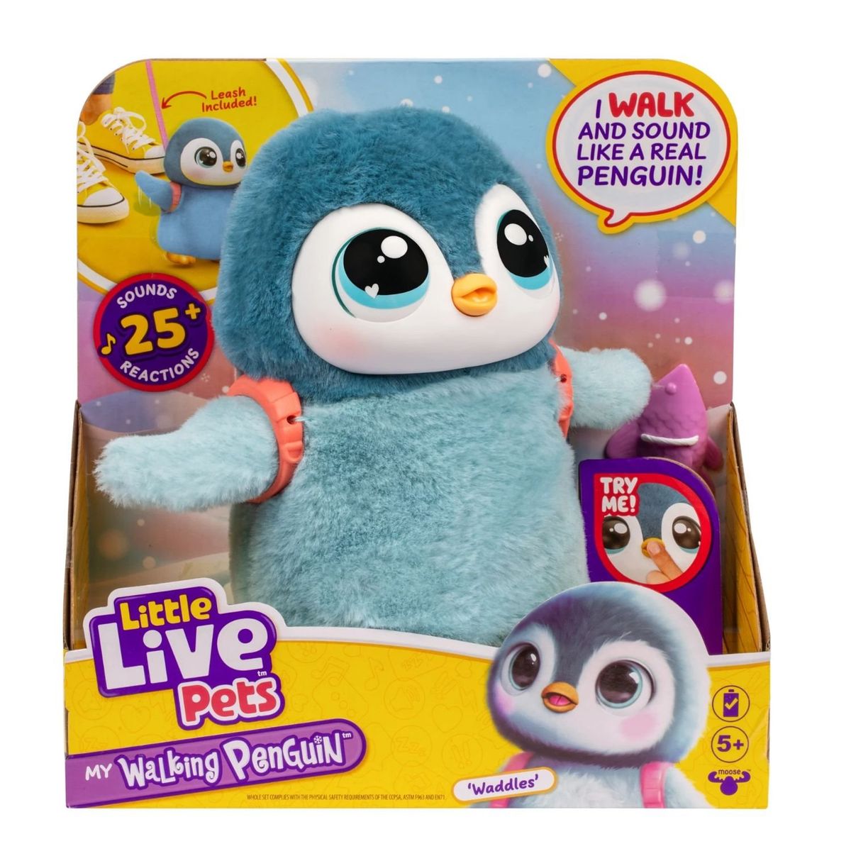LITTLE LIVE PETS - Mascota Interactiva Mi Pingüino
