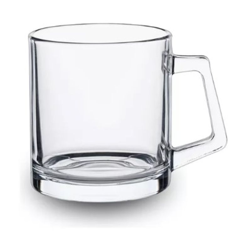 GENERICO - Set x 4 Taza Mug Moderna de Asa Ergonómica 300ml