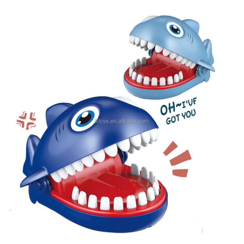 GENERICO - JUGUETE TIBURON DENTISTA DIDACTICO QUE MUERDE