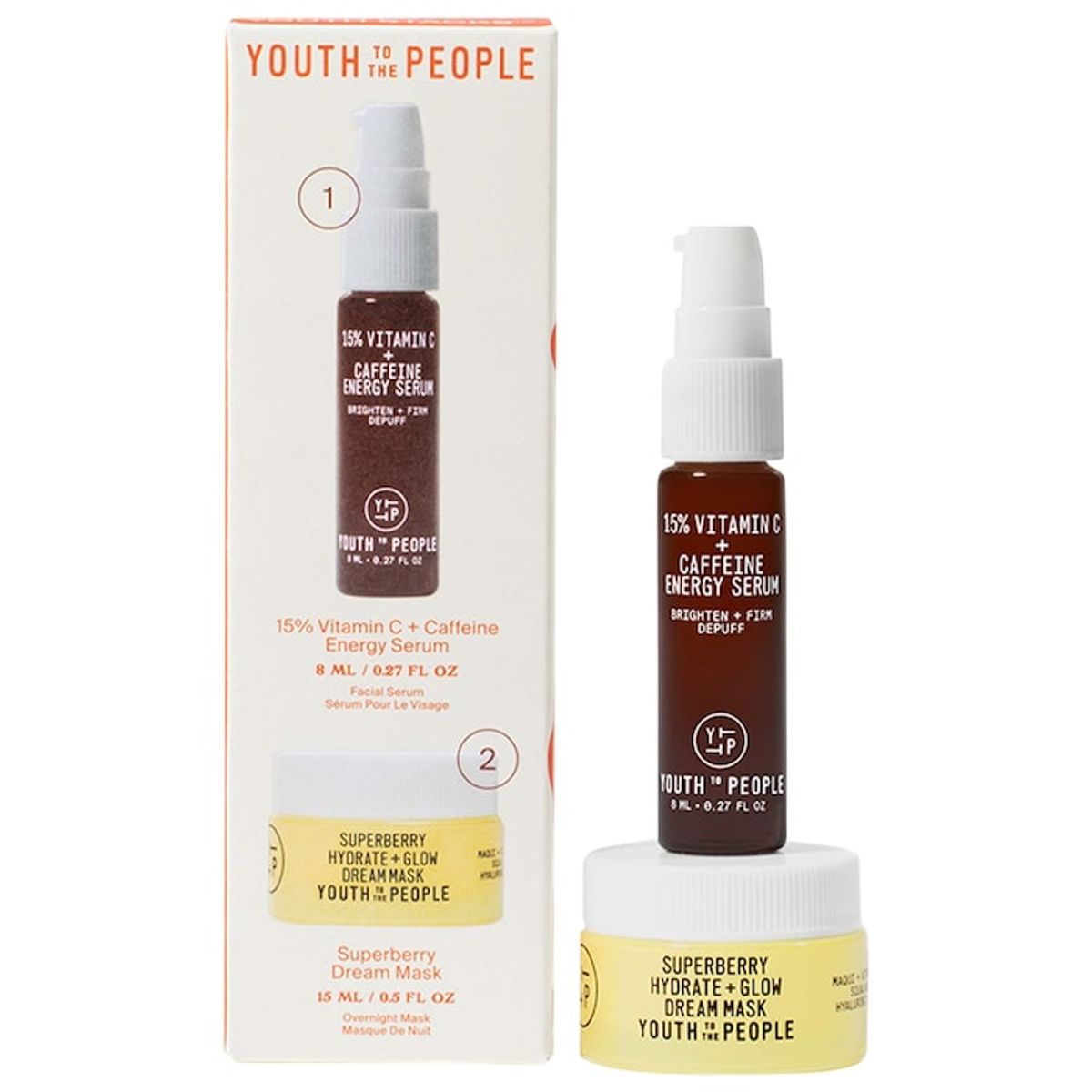 YOUTH TO THE PEOPLE - Set Youth Stacks Energy Eye Serum Youth To The People