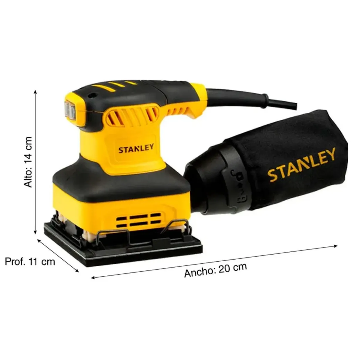 STANLEY - Lijadora Orbital Electrica 14 240W SS24 Stanley