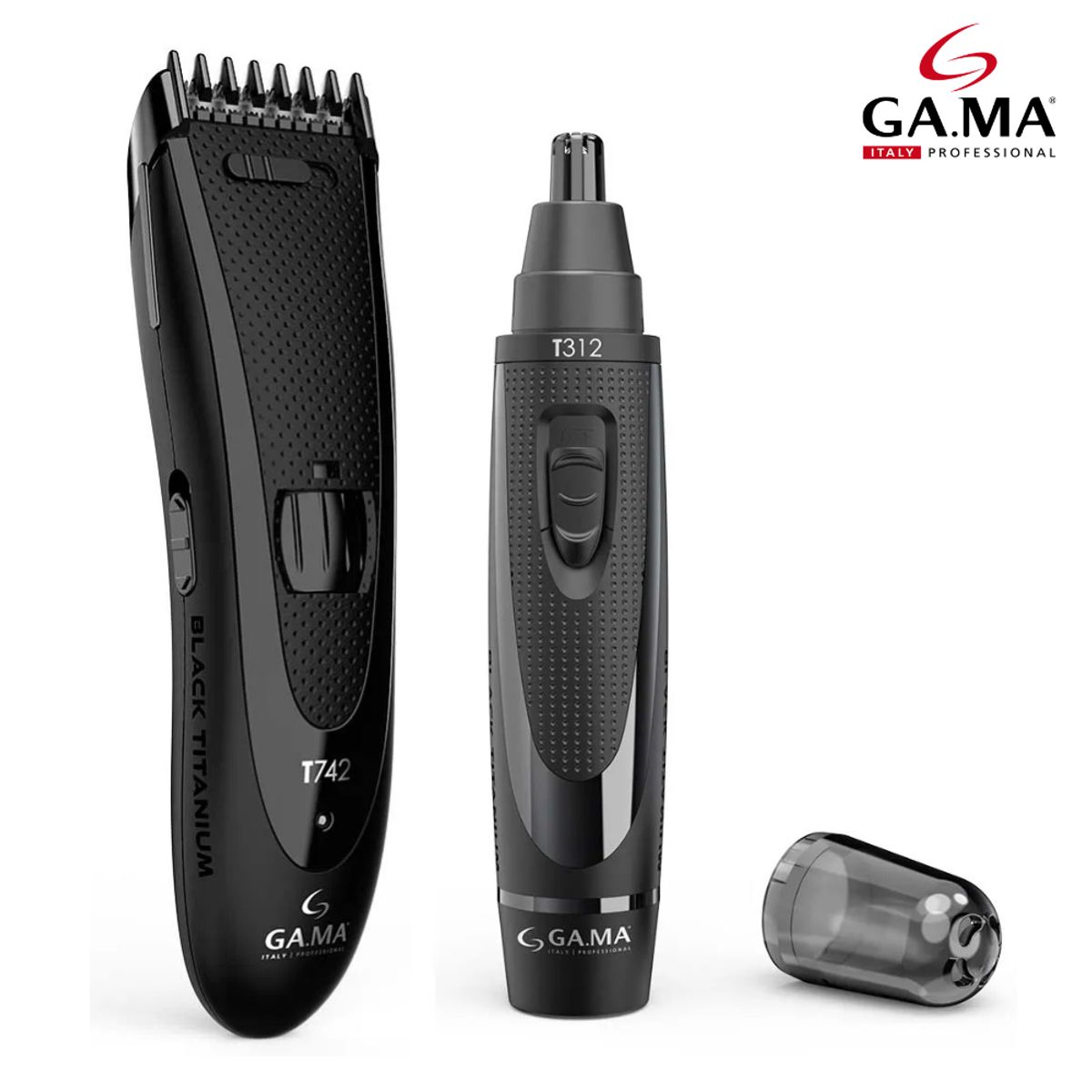 GAMA - Maquina clipper Gama Black Titanium  Nasal Gama - T744