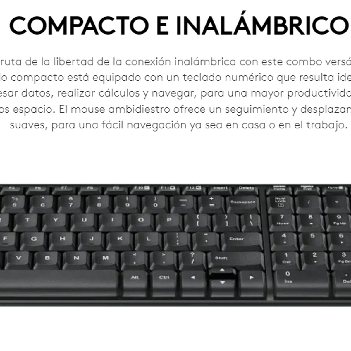 LOGITECH - TECLADO+MOUSE LOGITECH MK220