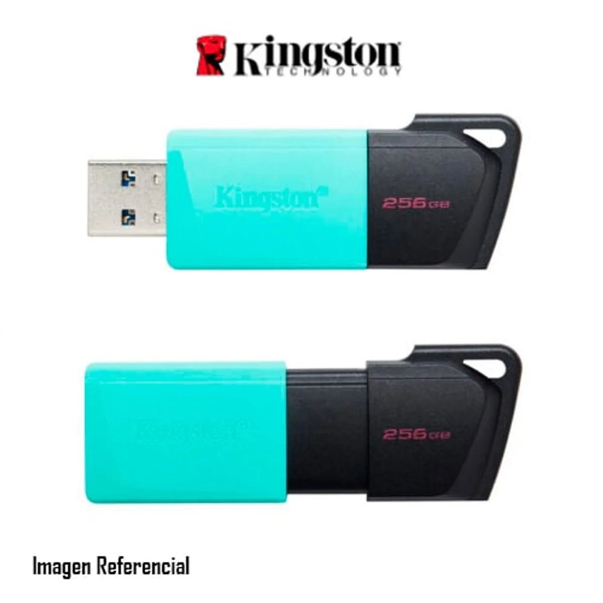 KINGSTON - MEMORIA USB 256GB DTXM 3.2 NEGRO/VERDE KINGSTON P/N: DTXM/256GB