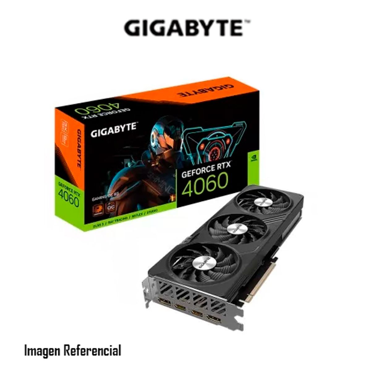 GIGABYTE - GIGABYTE GEFORCE RTX™ 4060 GAMING OC 8G P/N: GV-N4060GAMING OC-8GD
