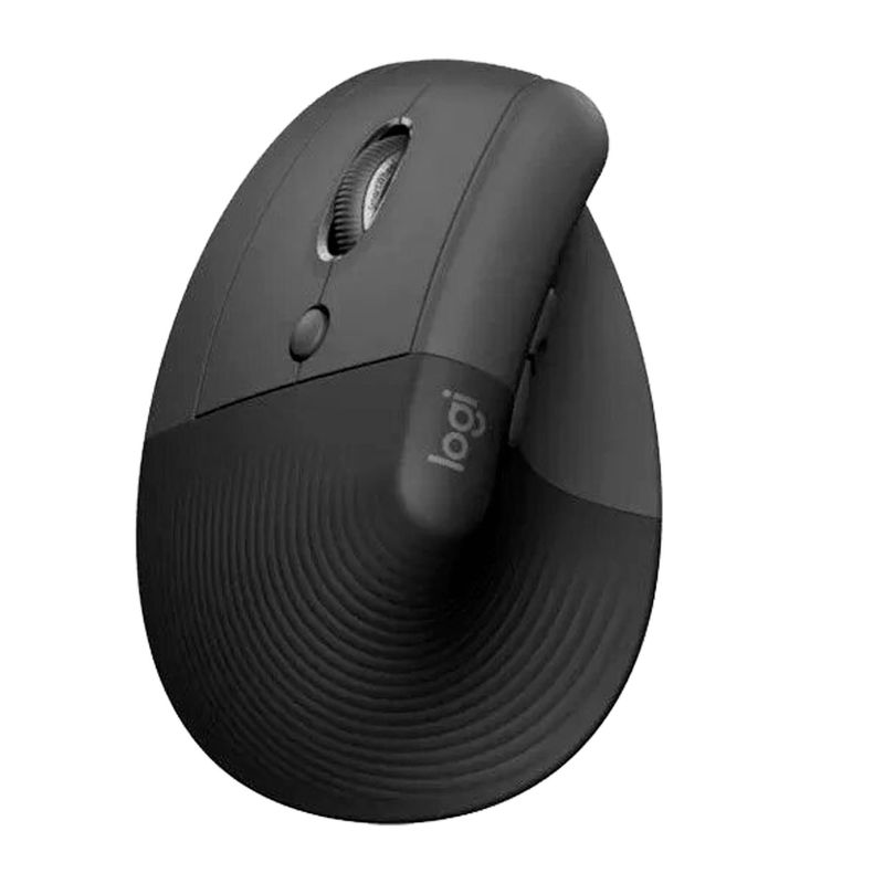 LOGITECH - MOUSE LOGITECH LIFT VERTICAL ZURDO WIRELESS/BT BLACK P/N: 910-006467