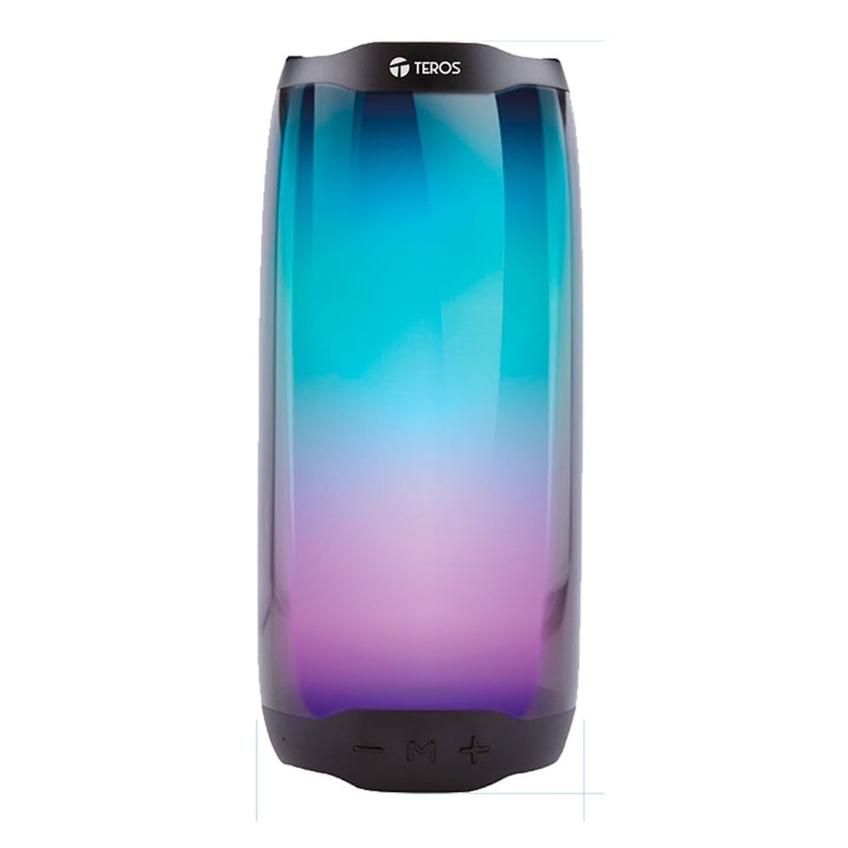 TEROS - Parlante Teros TE-6044N Bluetooth 5W 1500mAh Negro
