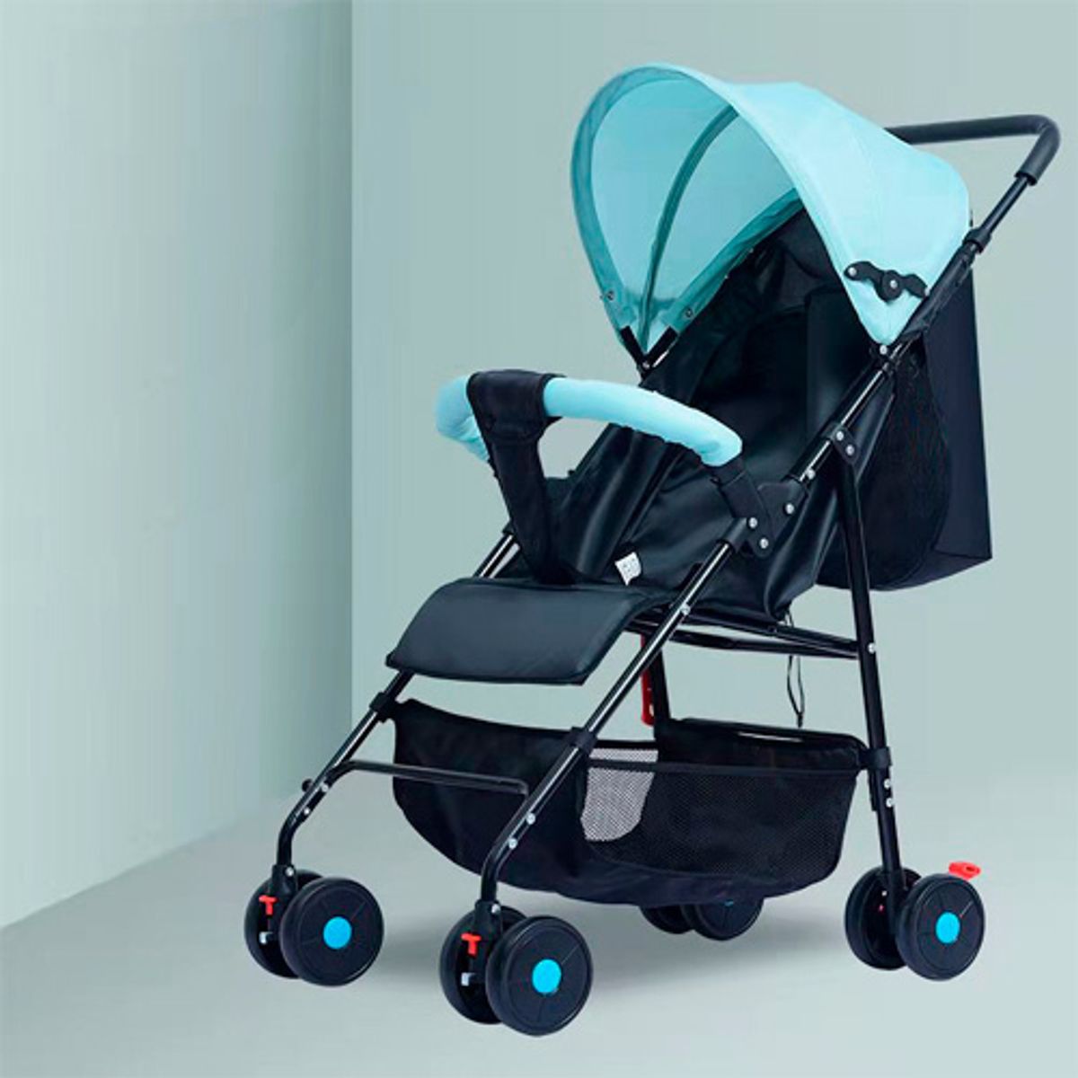 GENERICO - Coche Para Bebe Niños Plegable Bidireccional Liviano Baston