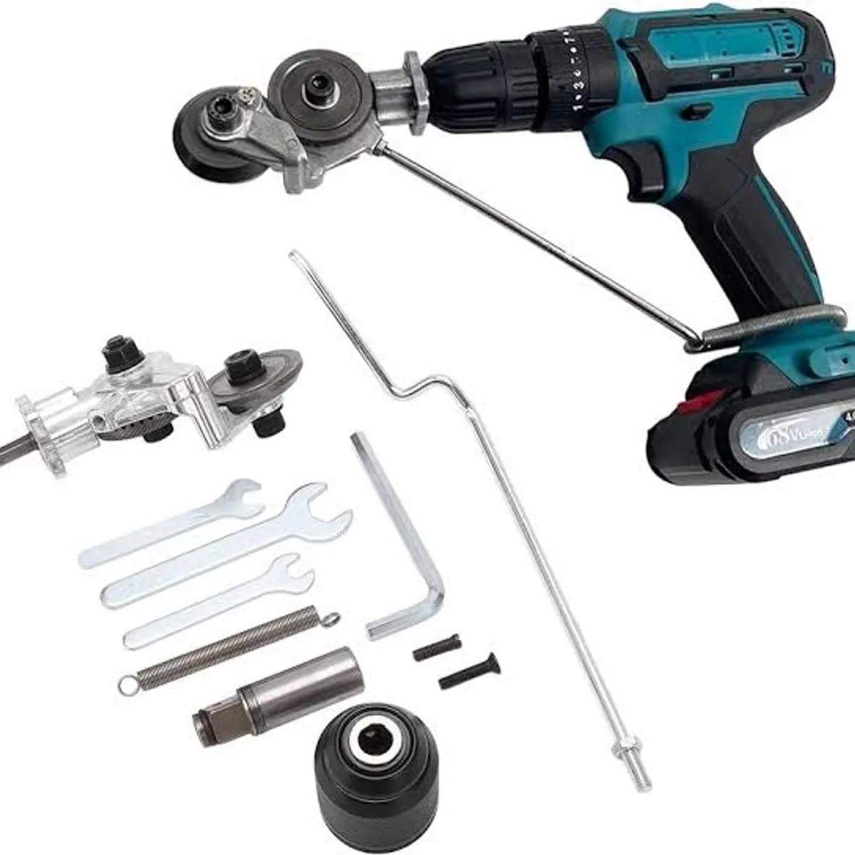 OEM - Cortador Metal Chapa Laminas Adaptador Para Taladro