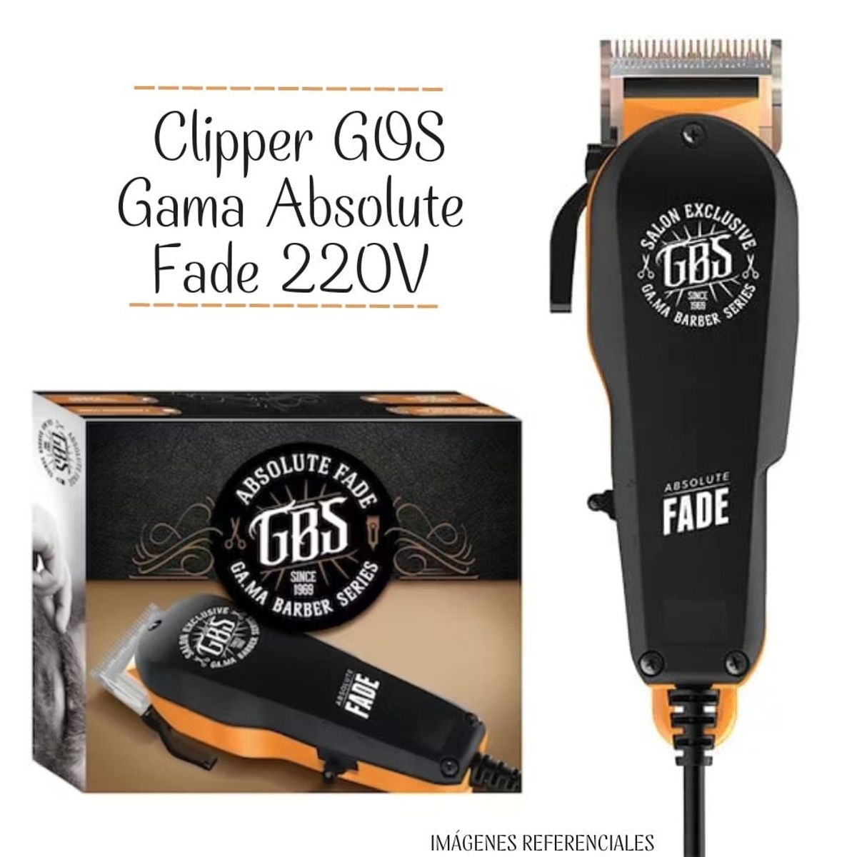 GAMA - Maquina Gama Barber Series GBS Absolute Fade