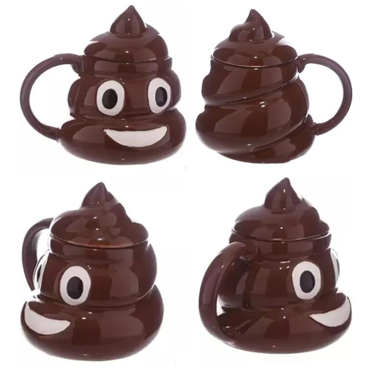 GENERICO - Taza Popo Emoji aprox 550ml