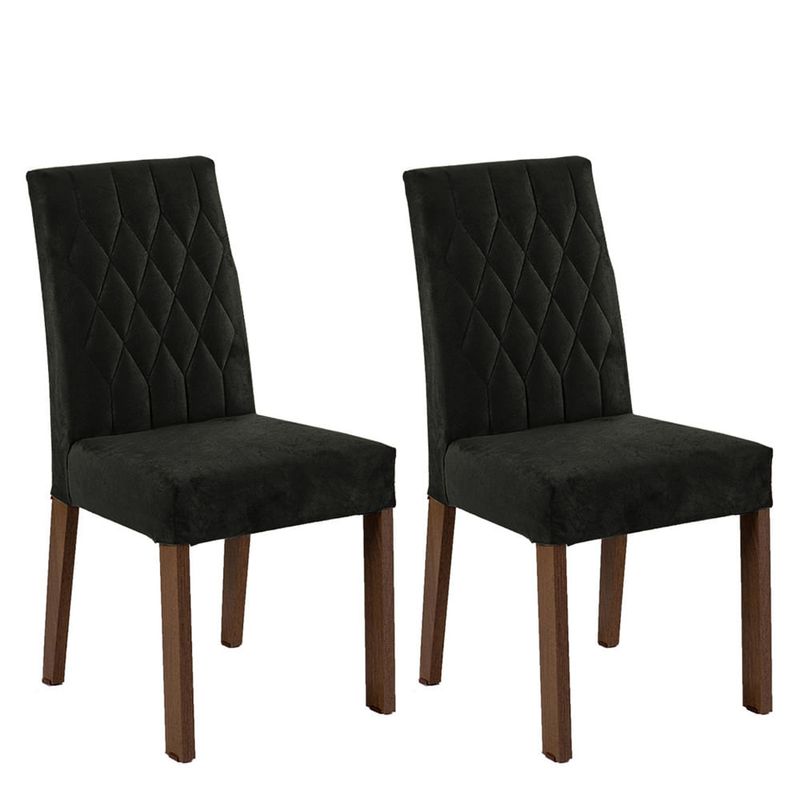MADESA - Kit 2 Sillas de Comedor Madesa 4256 Oxford