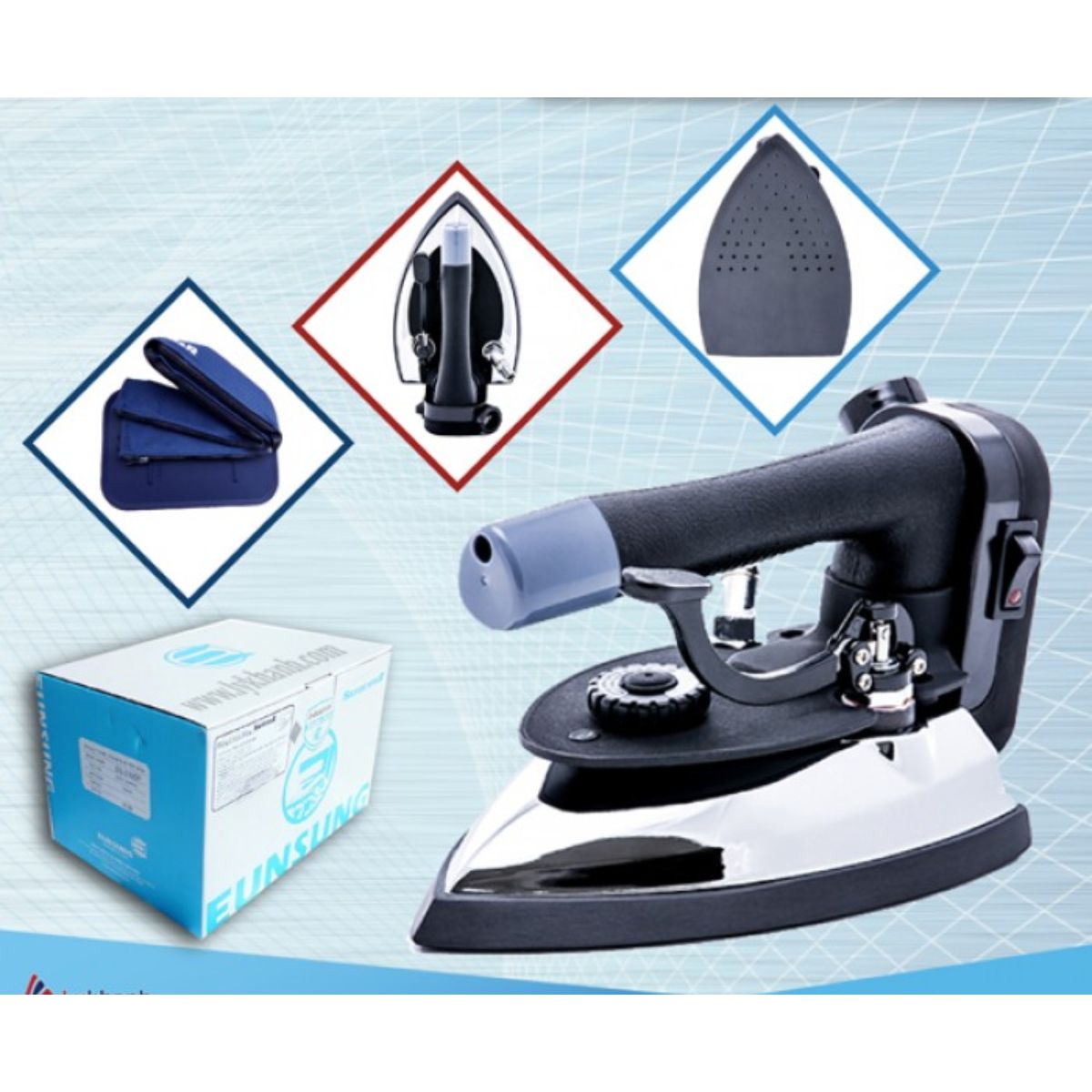 SILVER STAR - Plancha De Vapor Silver Star Es-3300P Industrial - Original