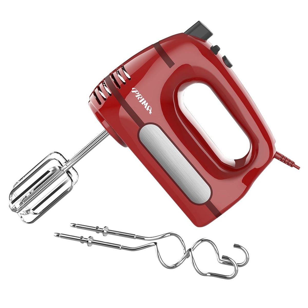 PRIMA - Batidora Prima HM9105E-GSR de Mano 400 Watts Rojo