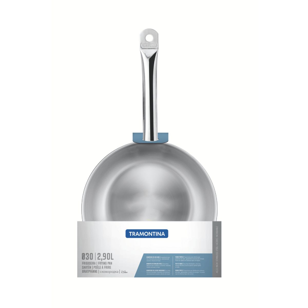 TRAMONTINA - Sartén Tramontina Professional Fondo Triple con Mango # 30 62635300