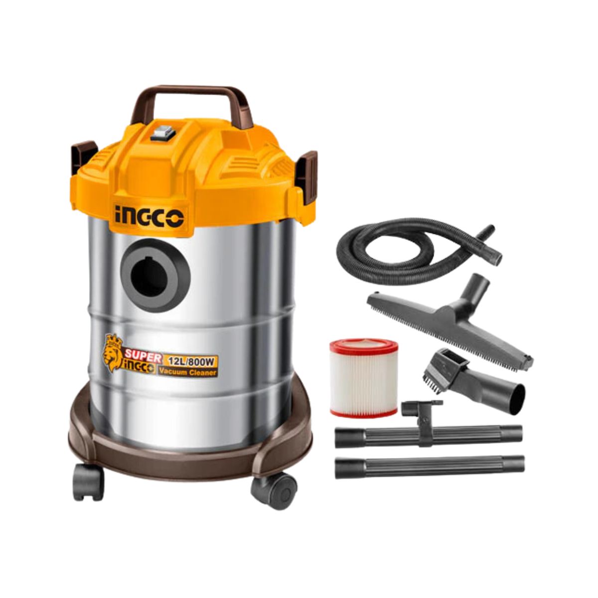 INGCO TOOLS - Aspiradora 800w 12 litros Ingco