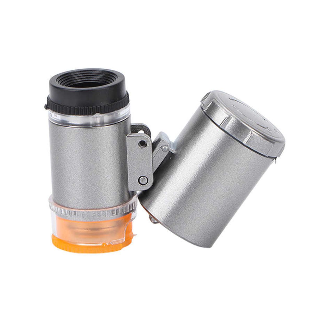 GENERICO - Mini Lupa Microscopio 60x con Luz Led