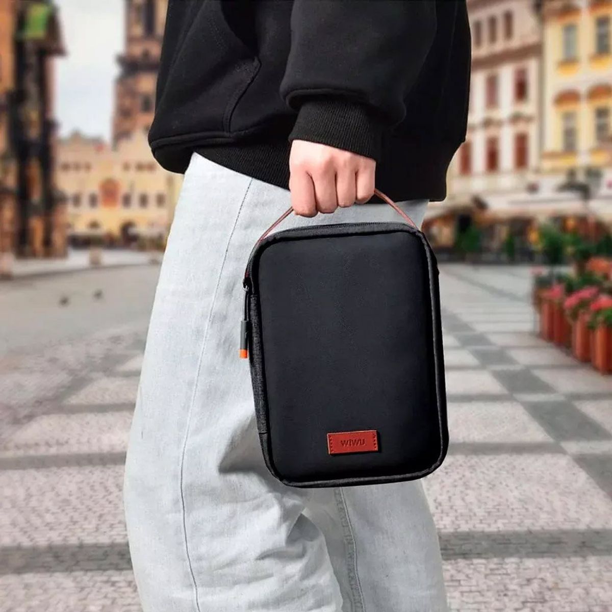 WIWU - Estuche Organizador De Cargador Cables Mouse Memoria Wiwu