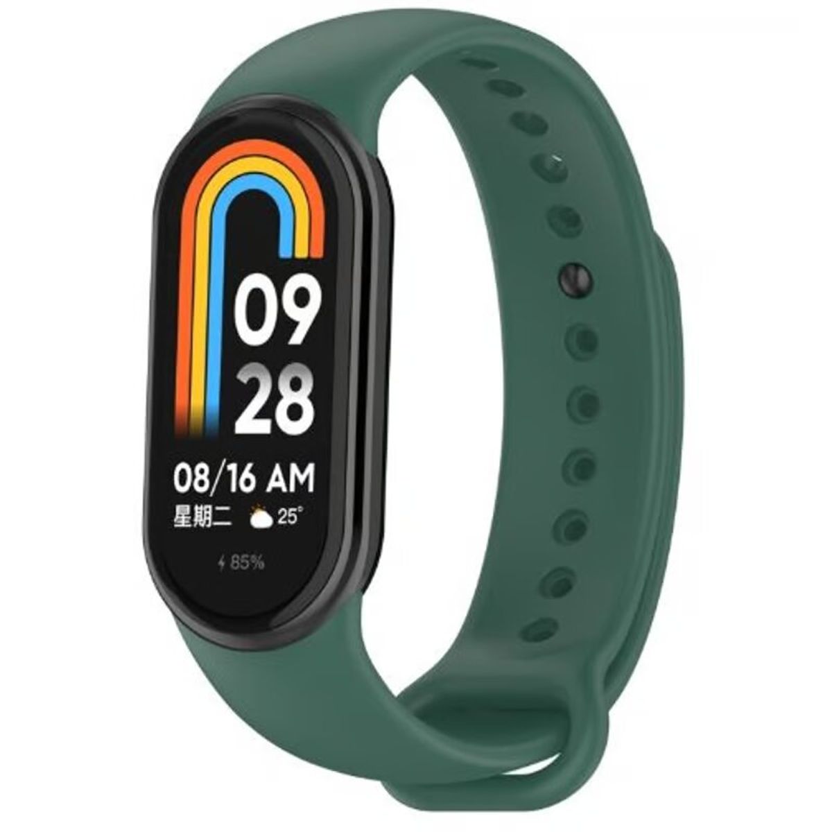 GENERICO - Correa Compatible con Xiaomi Smart Band 8 - Verde Militar