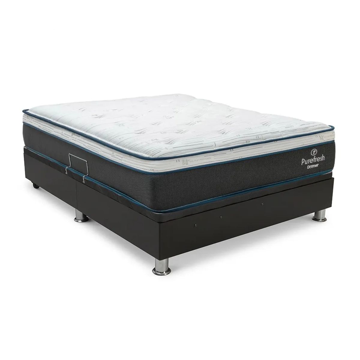 DRIMER - Cama Praktibox Laqueda Pure Fresh 2 Plazas