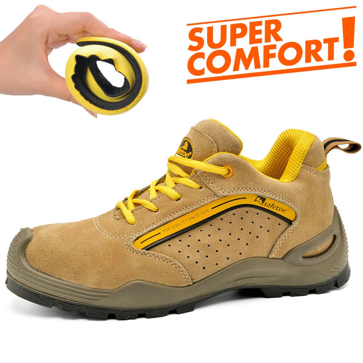 SAFETOE - ZAPATILLA DE SEGURIDAD L-7296