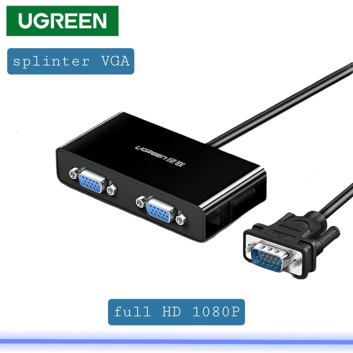 UGREEN - SPLITER VGA 1X2 1920X1440 60HZ UGREEN 20918