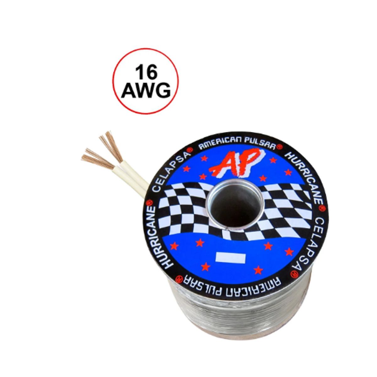 GENERICO - Cable Mellizo 16 AWG 100 Metros AP-16M CELAPSA x Rollo