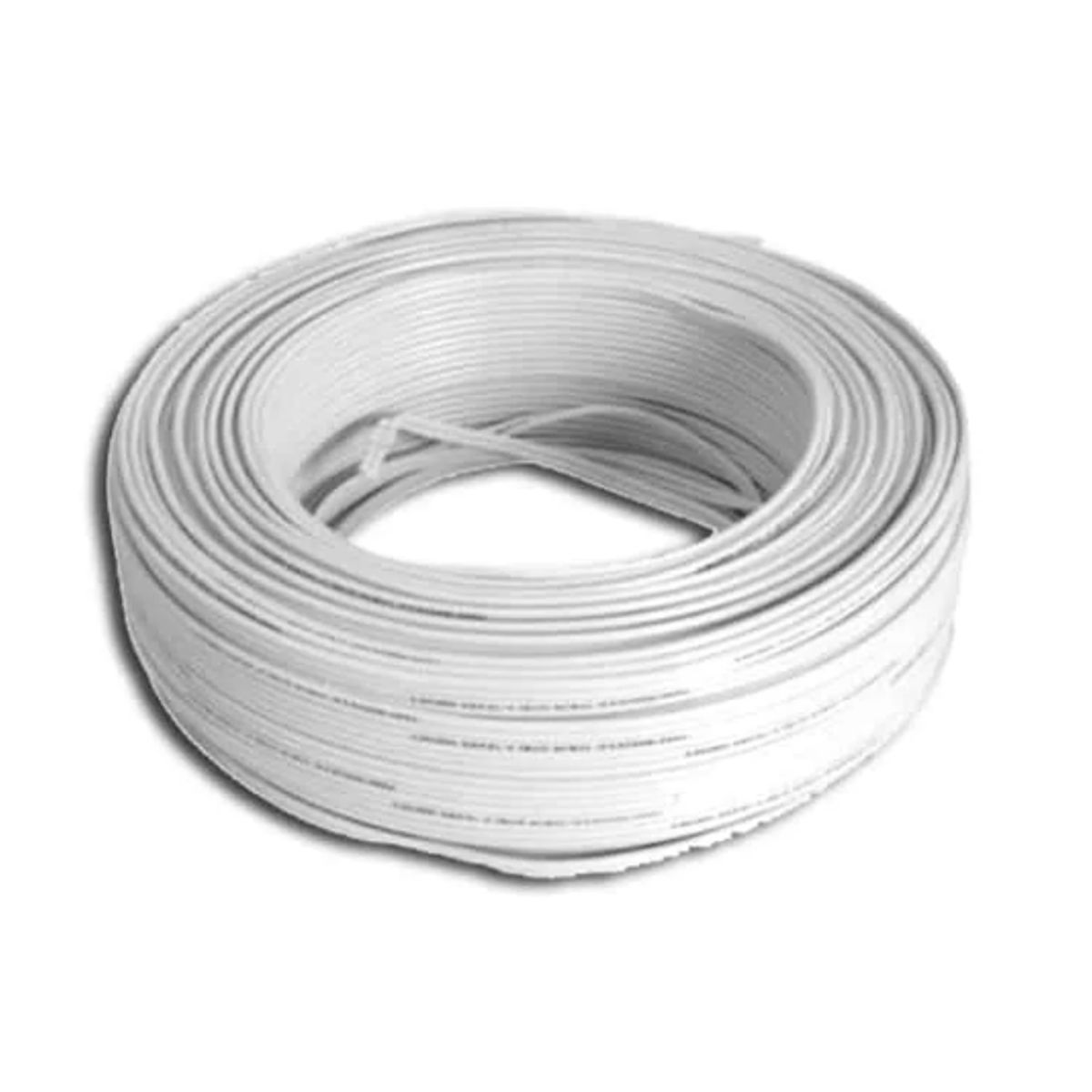 GENERICO - Cable Mellizo Blanco 14AWG 031350 BRANDE x Metro