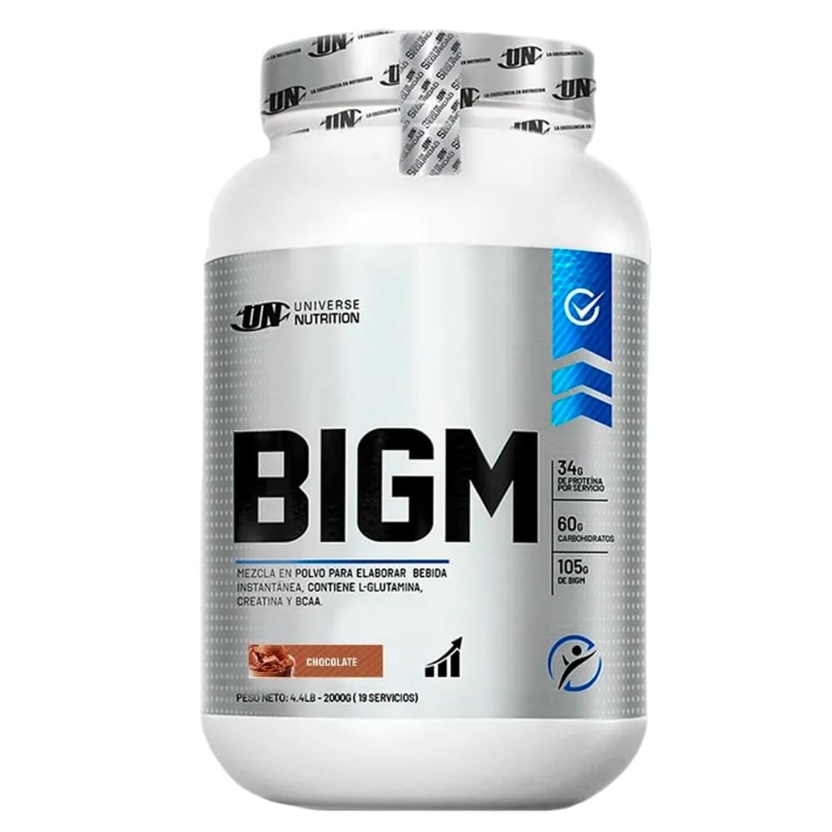 UNIVERSE NUTRITION - Proteína UN Bigm 2 kg Chocolate+Creatina Ultimate Nutrition 300gr+Shaker