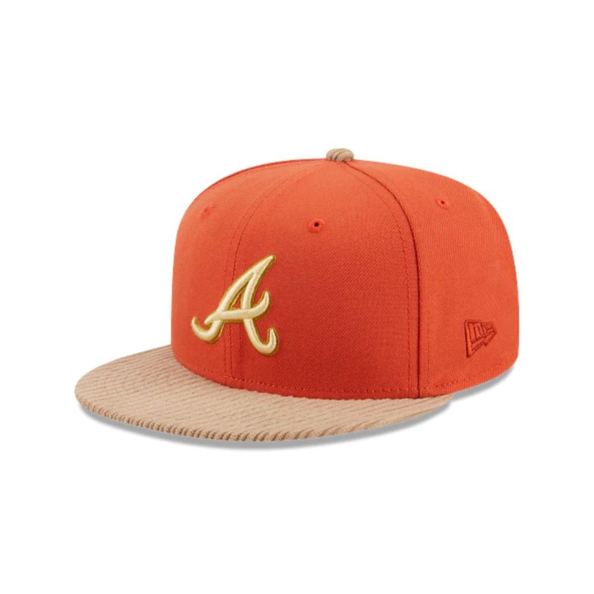 NEW ERA - Gorra Atlanta Braves MLB 9Fifty Dark Orange