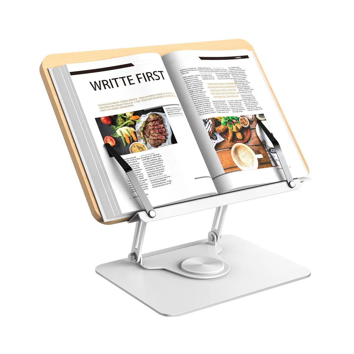 VAYDEER - Soporte Atril para libros giratorio 360° Vaydeer YD1011