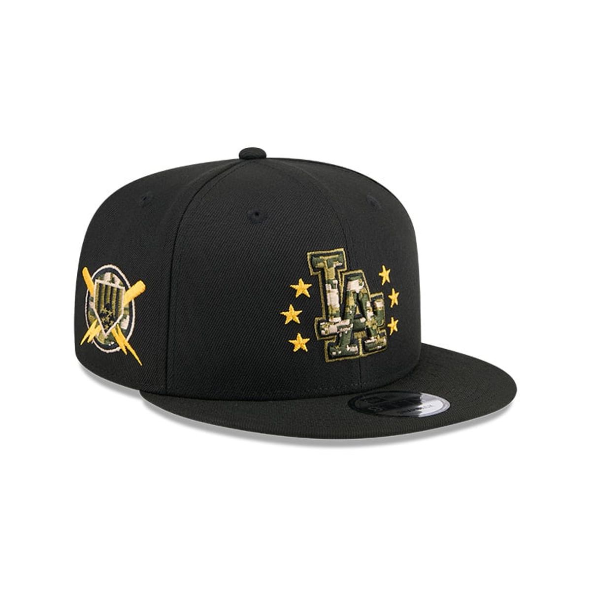 NEW ERA - Gorra 9fifty Los Angeles Dodgers MLB Armed Forces Black