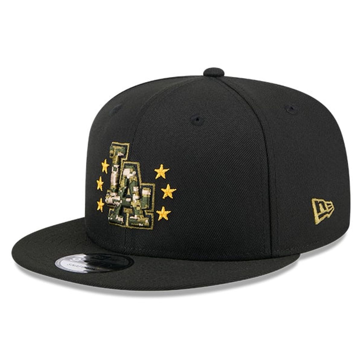 NEW ERA - Gorra 9fifty Los Angeles Dodgers MLB Armed Forces Black