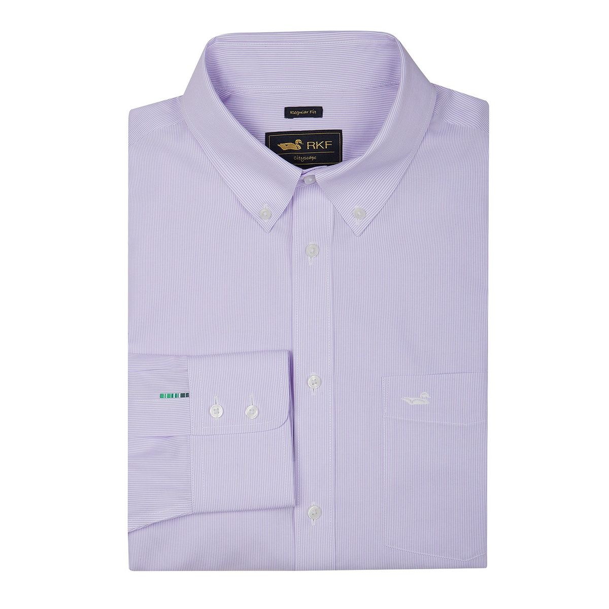 ROCKFORD - Camisa Rockford Lila Diseño Atemporal Resistente y Frescura