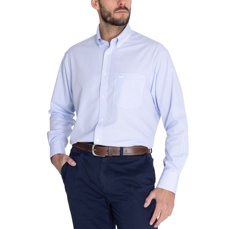 ROCKFORD - Camisa Rockford Multicolor Estilo Atemporal y Comodidad Wrinkle Free