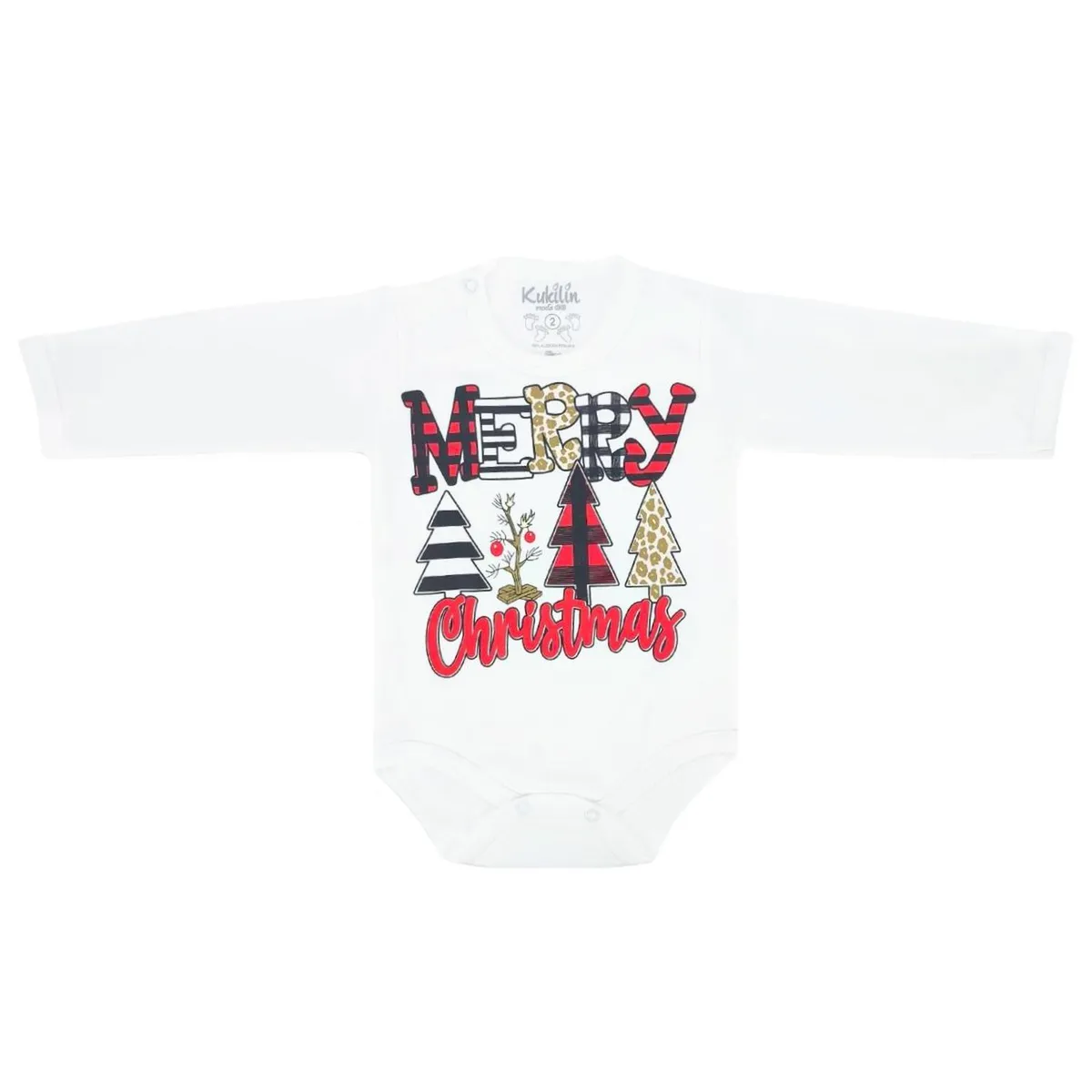 GENERICO - Body Navideño - Merry Christmas Arboles