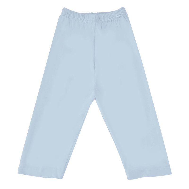 GENERICO - Pantalon sin pie - 100% algodón - Celeste