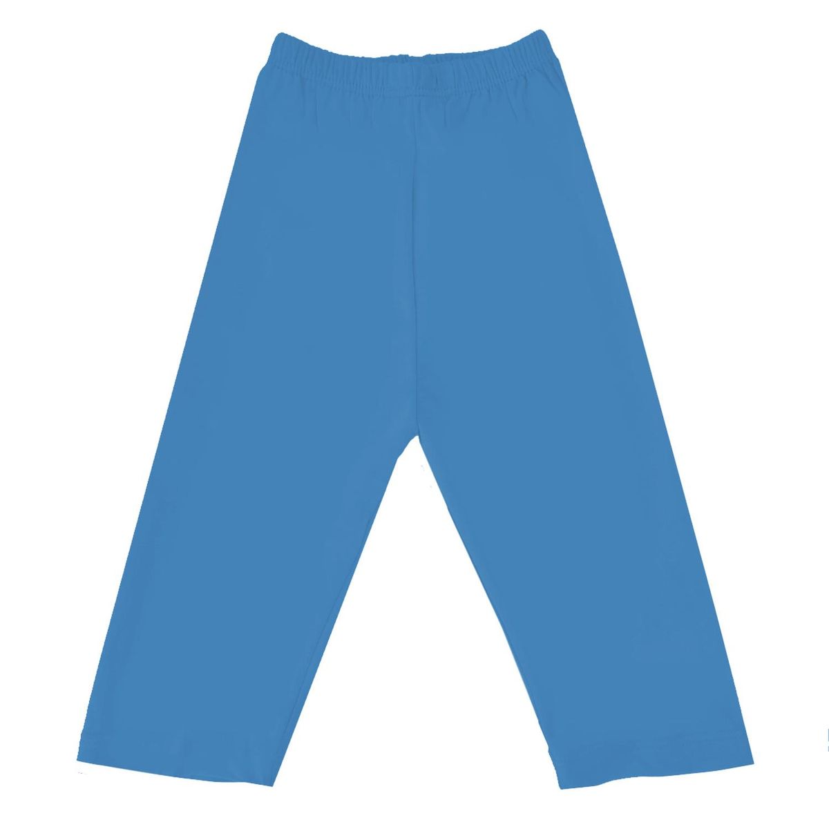 GENERICO - Pantalon sin pie - 100% algodón - Azul agua