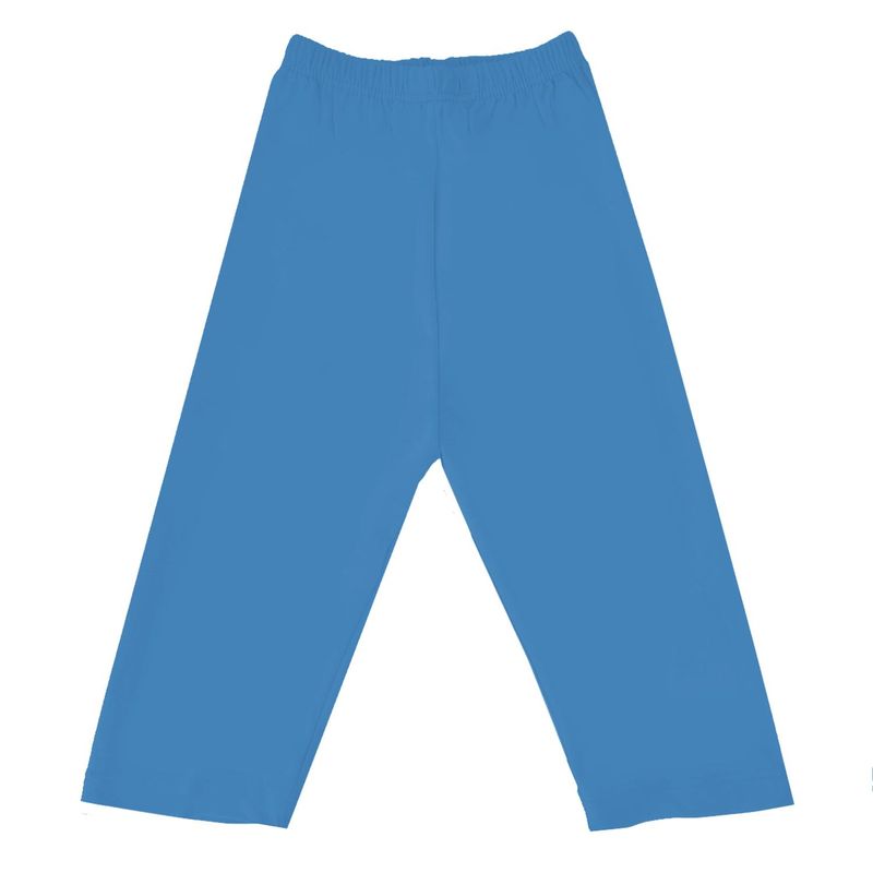GENERICO - Pantalon sin pie - 100% algodón - Azul agua