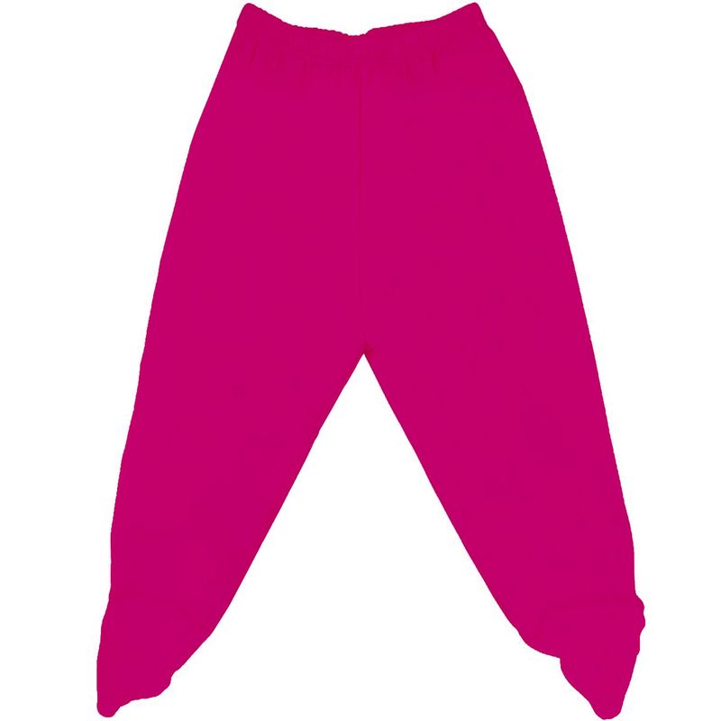 GENERICO - Pantalon con pie - 100% algodón - Fucsia
