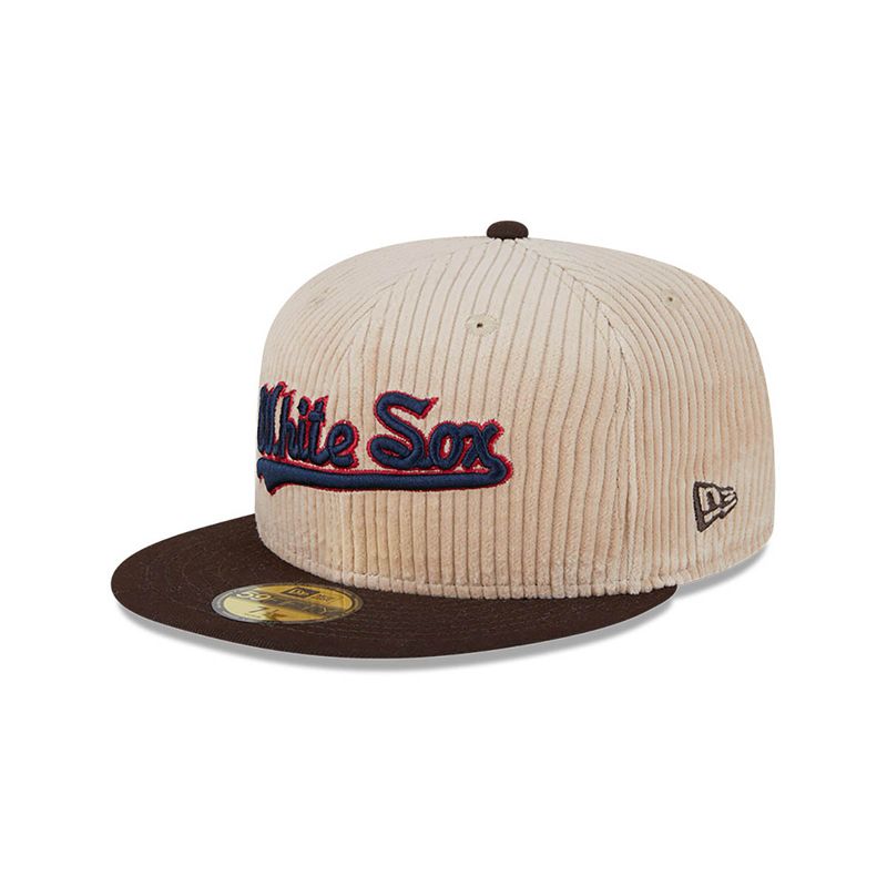 NEW ERA - Gorra Chicago White Sox MLB 59Fifty Beige khaki