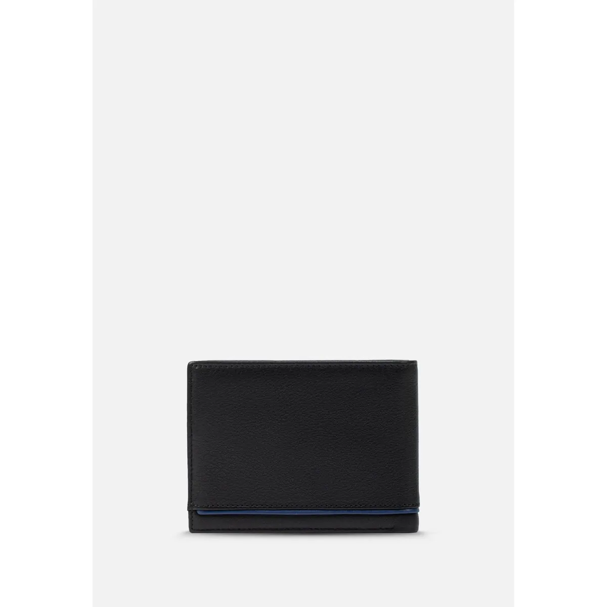 RENZO COSTA - BILLETERA CASUAL CON DETALLE DE LINEA EN CONTRASTE