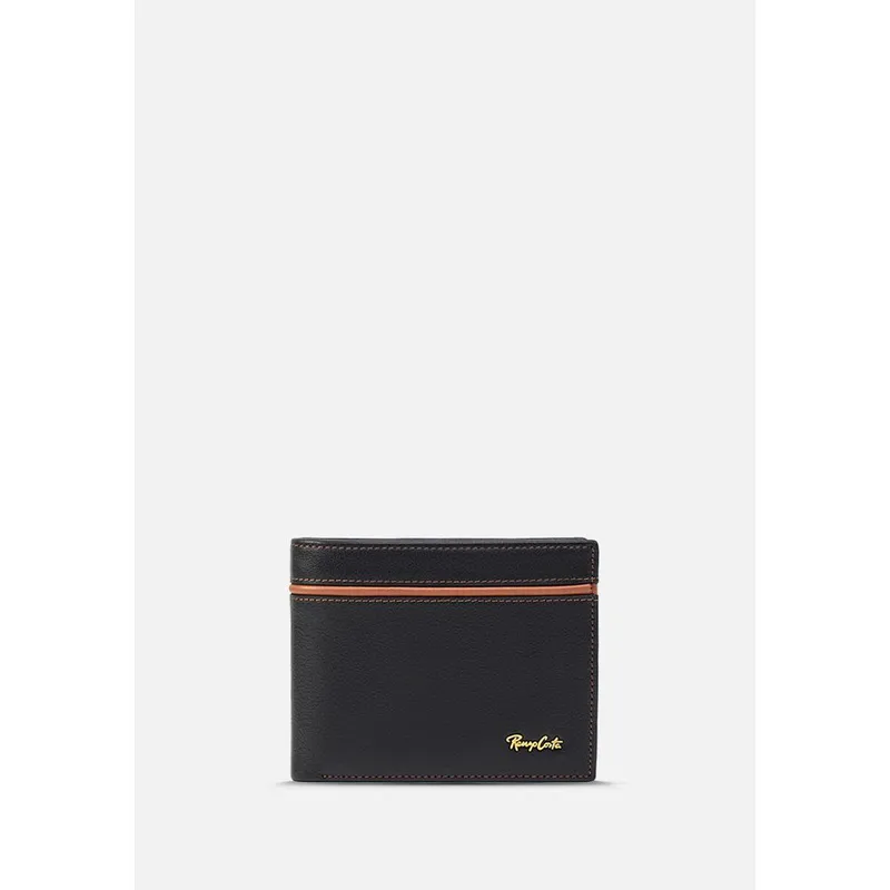 RENZO COSTA - BILLETERA CON DETALLE EN CONTRASTE