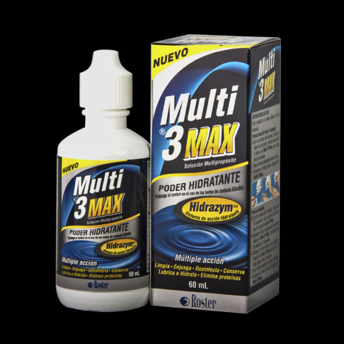 GENERICO - Liquido Para Lente De Contacto Multi-3 Max 60 ML