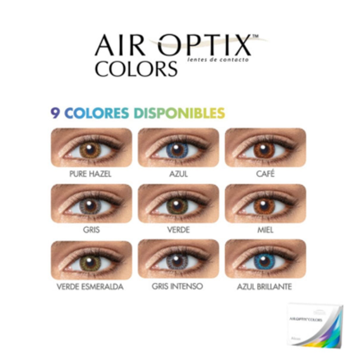 GENERICO - Lentes de Contacto Air Optix Colors Miel Honey
