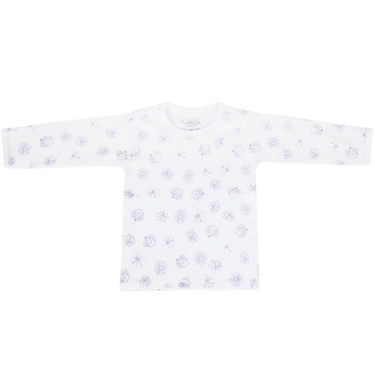 GENERICO - Pijama Bebe Niña - Algodon - Flores V