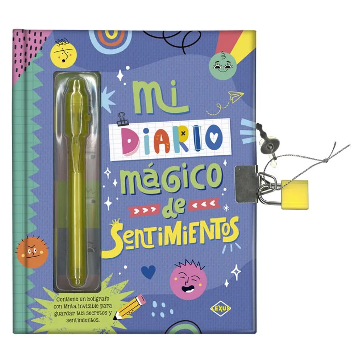GENERICO - Libro Mi Diario Mágico de Sentimientos